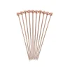 Cocktail'd Pack of 10 Copper Plated Garnish Cocktail Picks Outlet