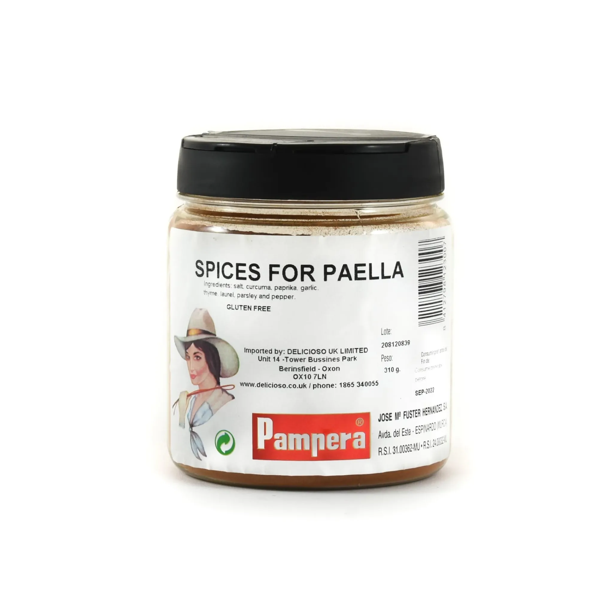 Pampera Paella Spices, 310g Best