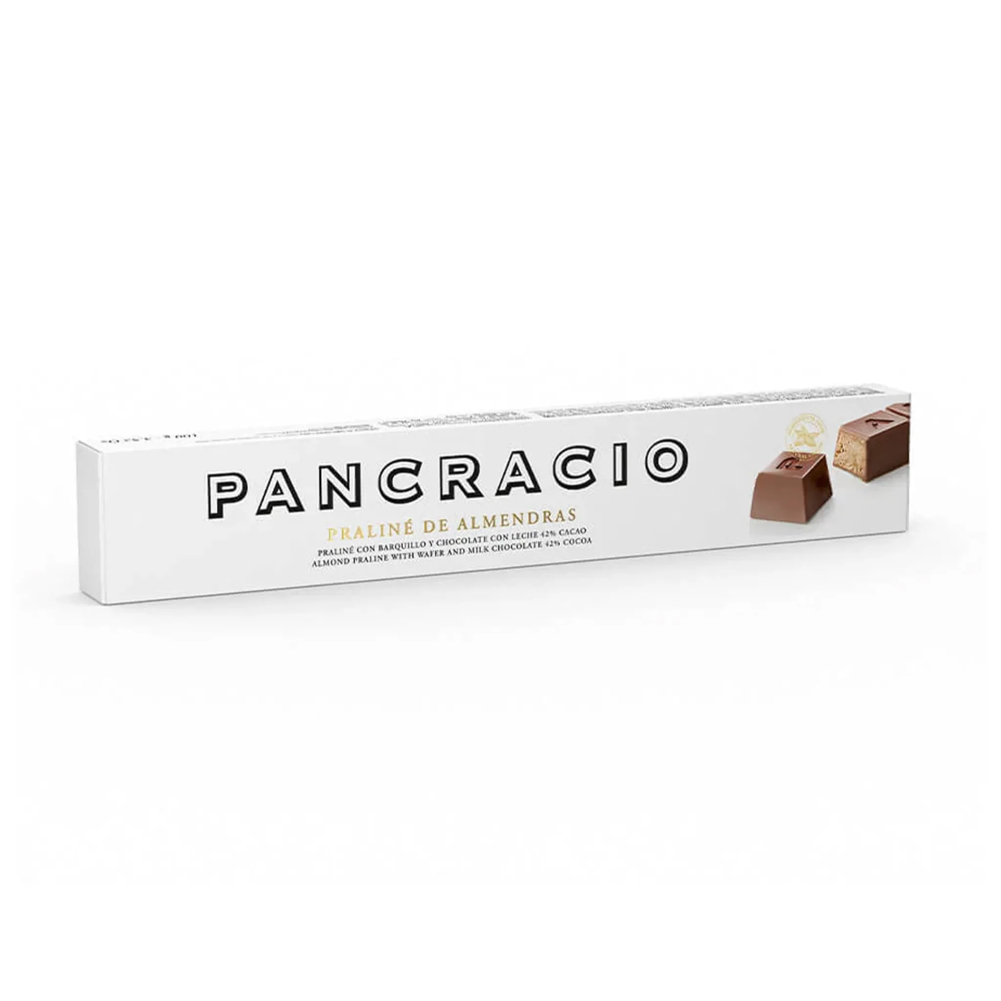 Pancracio Hazelnut Praline Dark Chocolate Bar, 100g Clearance