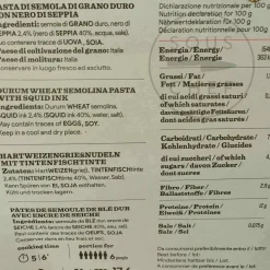 L'Antica Madia Pasta L'Antica Black Squid Ink Tagliatelle, 500g Outlet