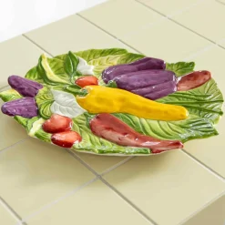 &Klevering Pepper Ceramic Platter, 27.5cm Best
