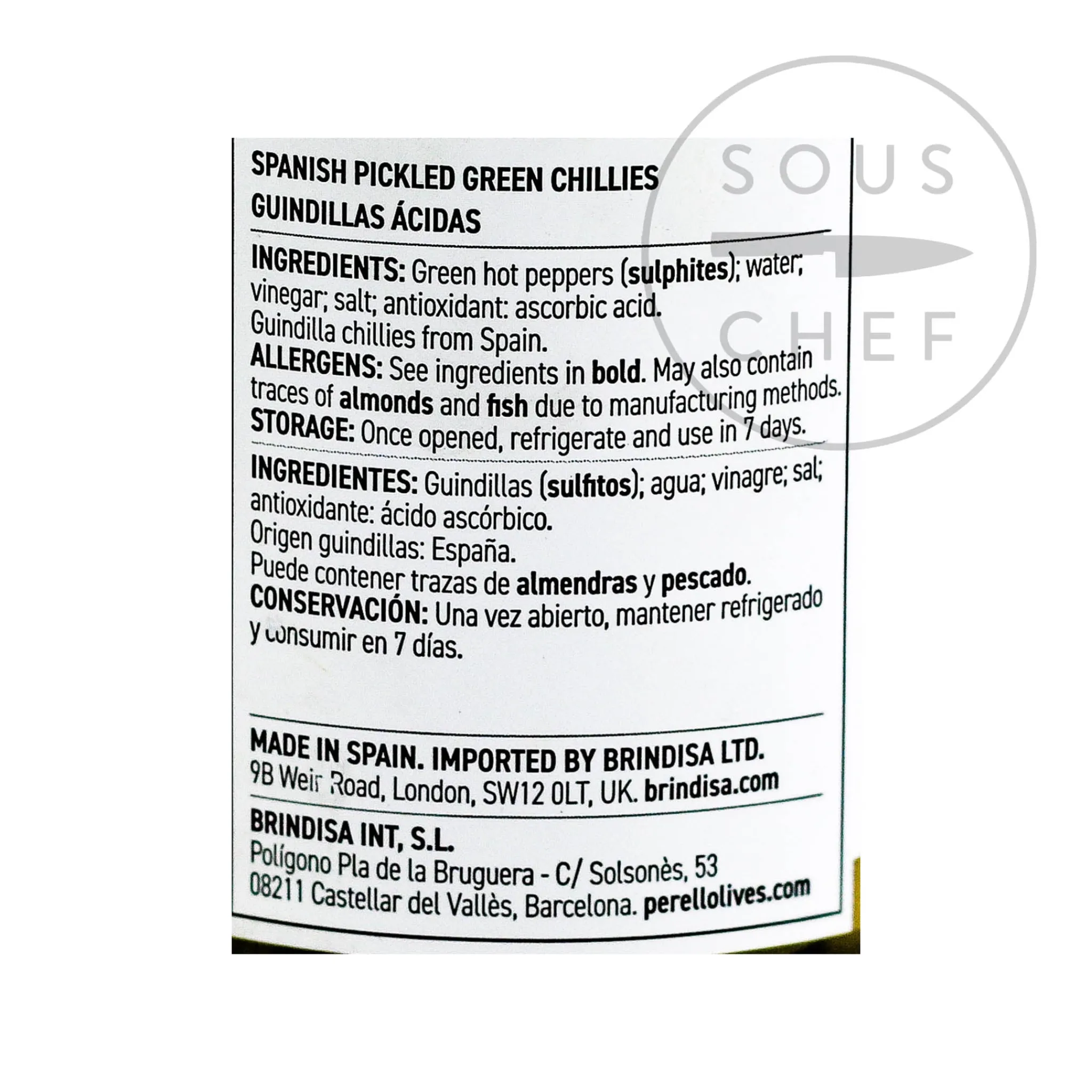 Perello Guindilla Peppers, 345g