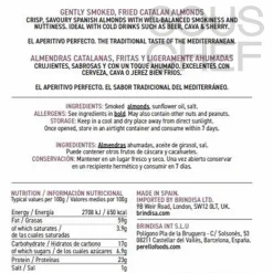 Perello Smoked Catalan Almonds, 150g New