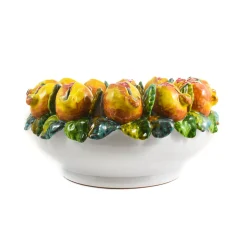 Puglia Handmade Pomegranate Serving Bowl Outlet