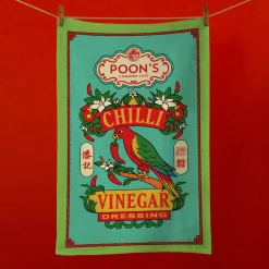 Poon's London Sauce Collection Tea Towel Sale