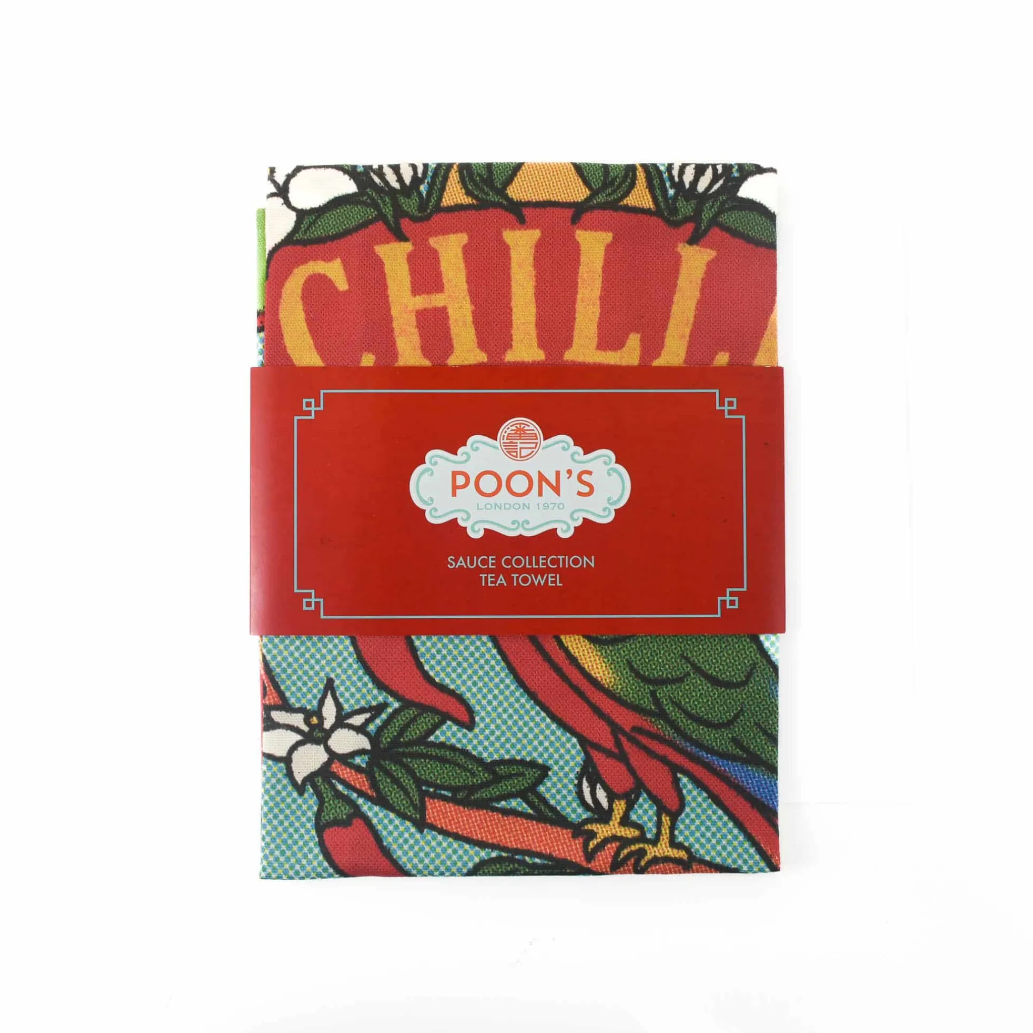 Poon's London Sauce Collection Tea Towel Sale