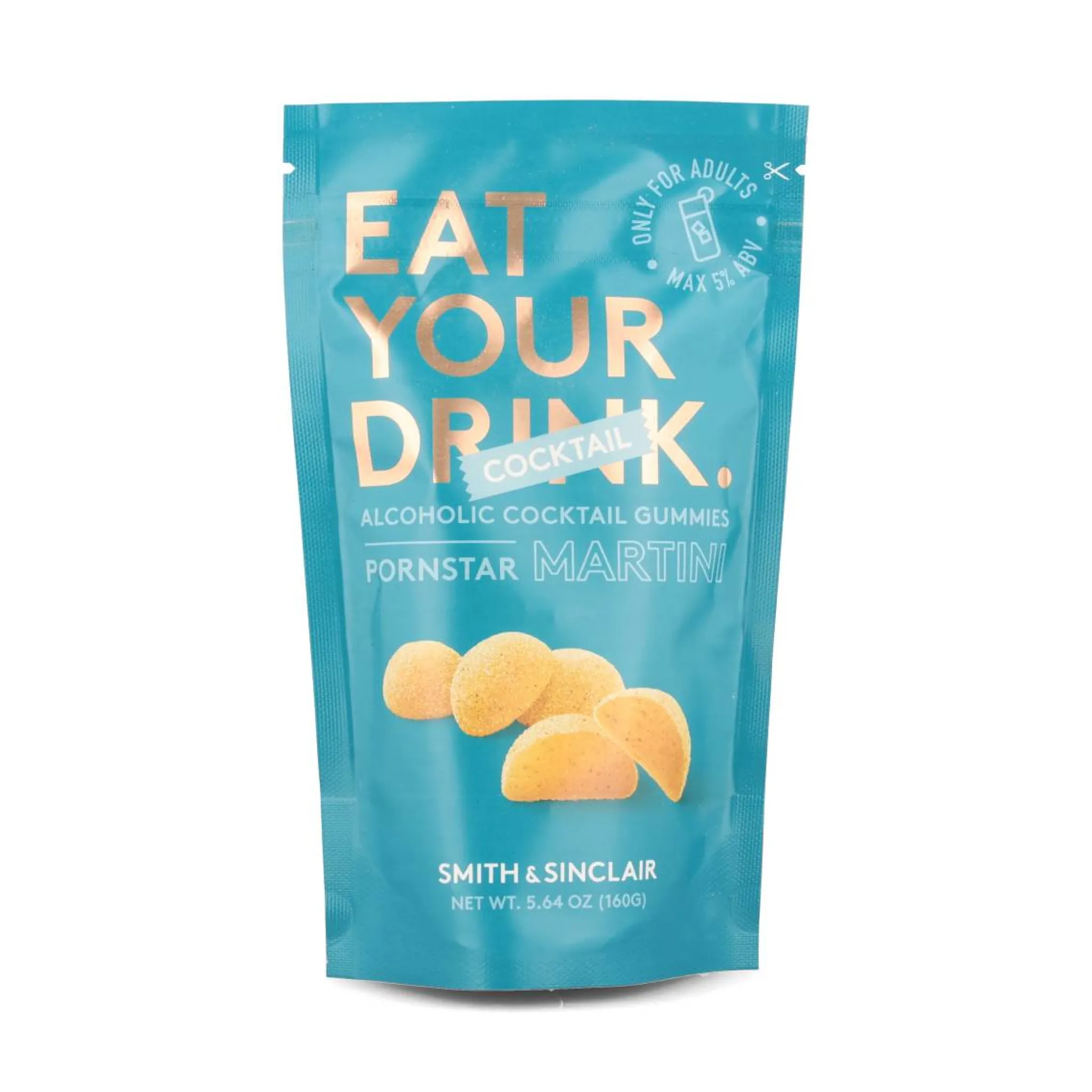 Smith & Sinclair Pornstar Martini 5V Alcoholic Cocktail Jelly Sweets, 160g Discount