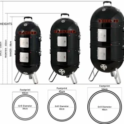 ProQ Frontier Elite 3in1 BBQ Smoker Online