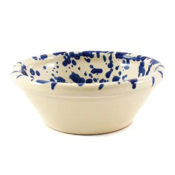 Puglia Handmade Puglia Blue Splatter Bowl, 12cm Outlet