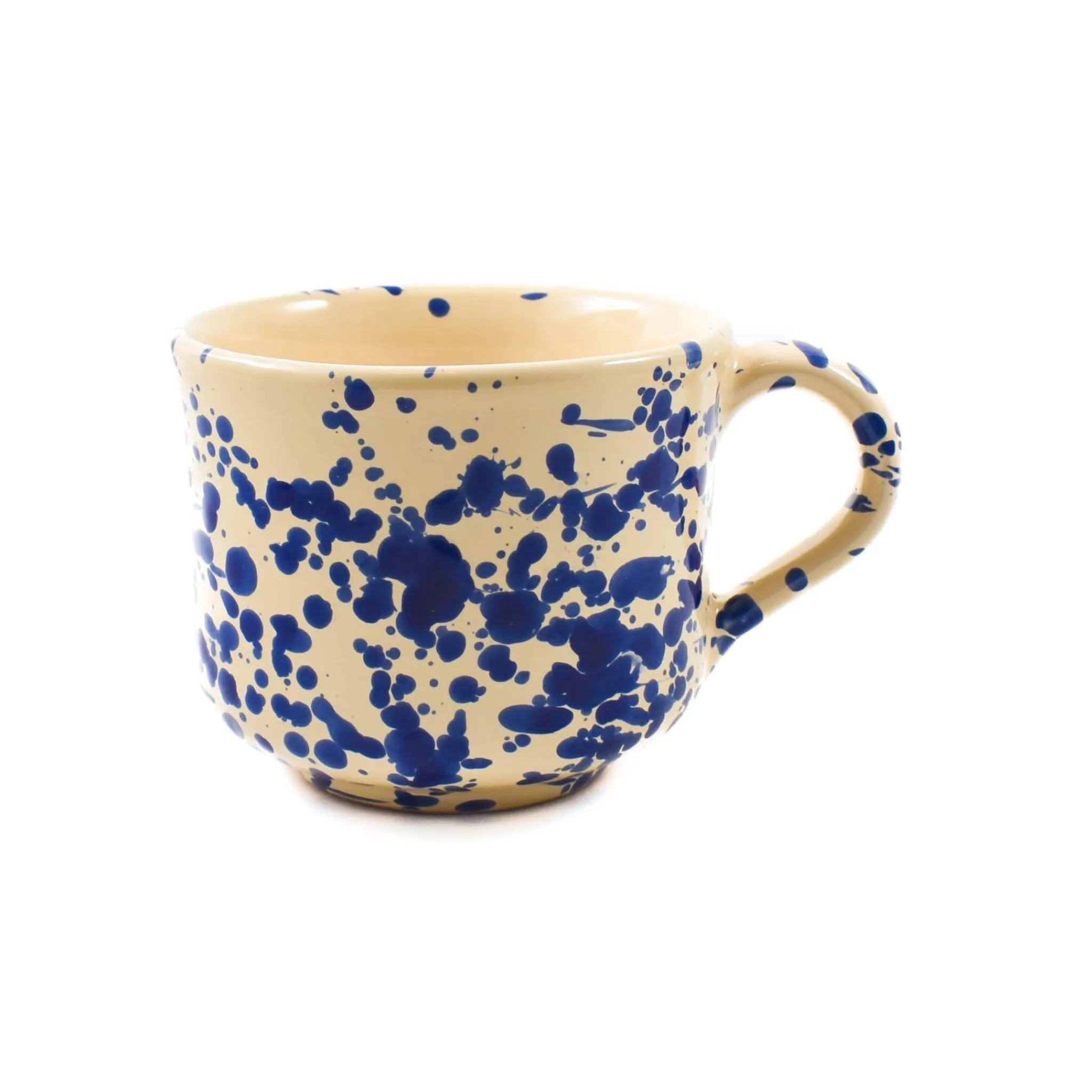 Puglia Handmade Puglia Blue Splatter Mug Clearance