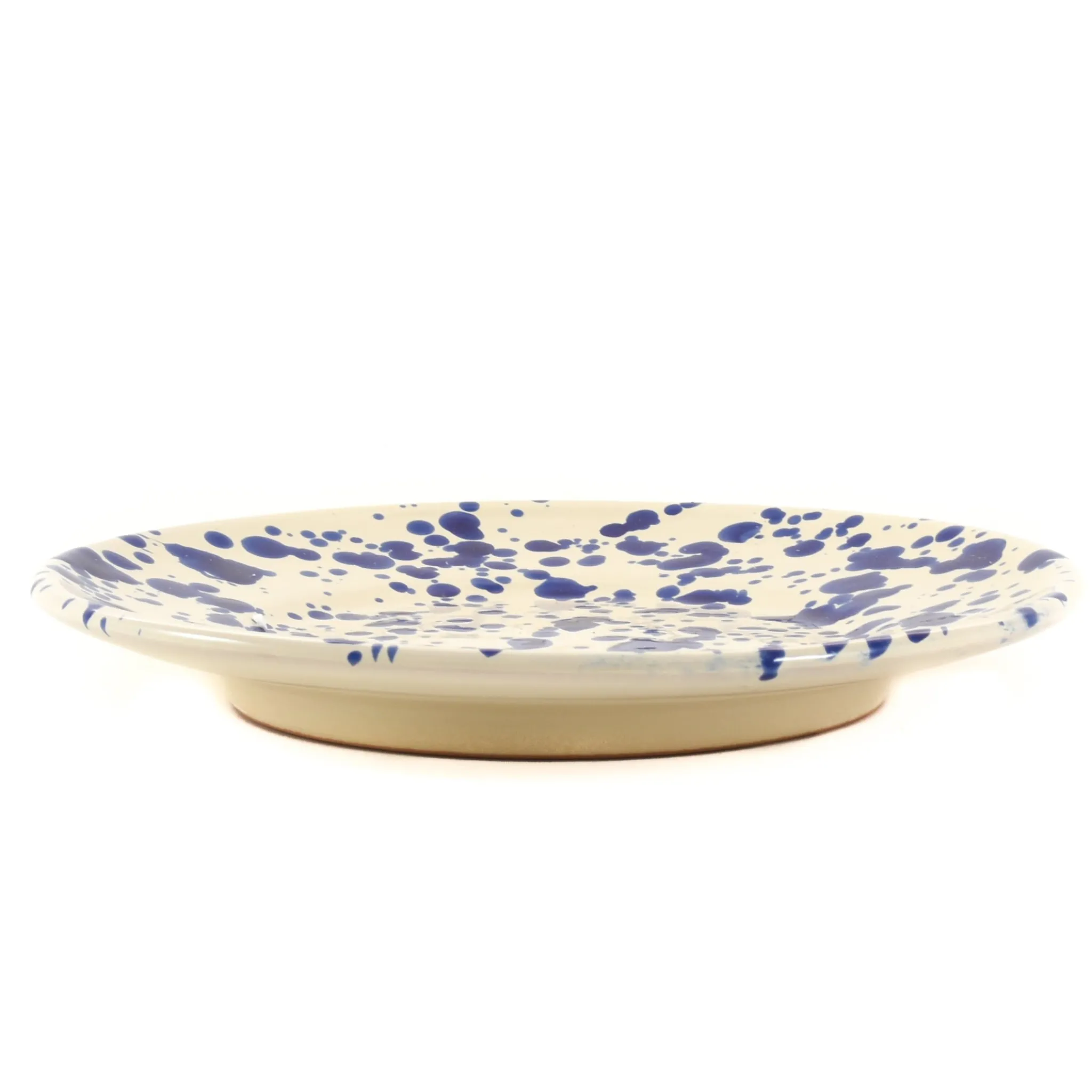 Puglia Handmade Puglia Blue Splatter Side Plate, 19cm Sale
