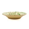 Puglia Handmade Puglia Green Splatter Pasta Bowl, 29cm Outlet