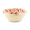 Puglia Handmade Puglia Red Splatter Bowl, 12cm Sale