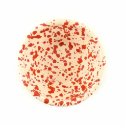 Puglia Handmade Puglia Red Splatter Bowl, 12cm Sale