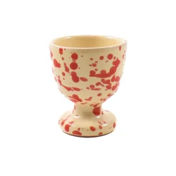 Puglia Handmade Puglia Red Splatter Egg Cup Outlet