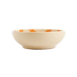 Puglia Handmade Puglia Yellow Stripe Bowl, 19cm New