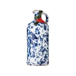 Galantino Puglian Extra Virgin Olive Oil in Blue Splatter Ceramic Bottle, 500ml Online