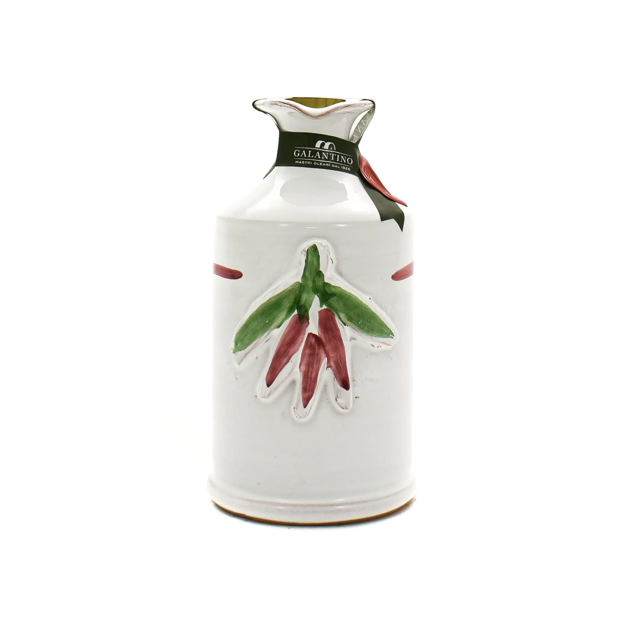 Galantino Puglian Olive Oil with Chilli in Terracotta Bottle, 250ml Best