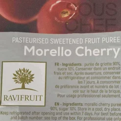Ravifruit Morello Cherry Puree, 1 Litre