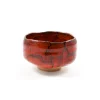 Kiji Stoneware & Ceramics Red Fire Matcha Bowl, 11.7cm