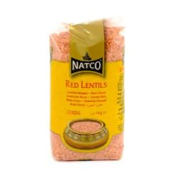 Natco Red Lentils (Masoor Dal), 1kg Sale