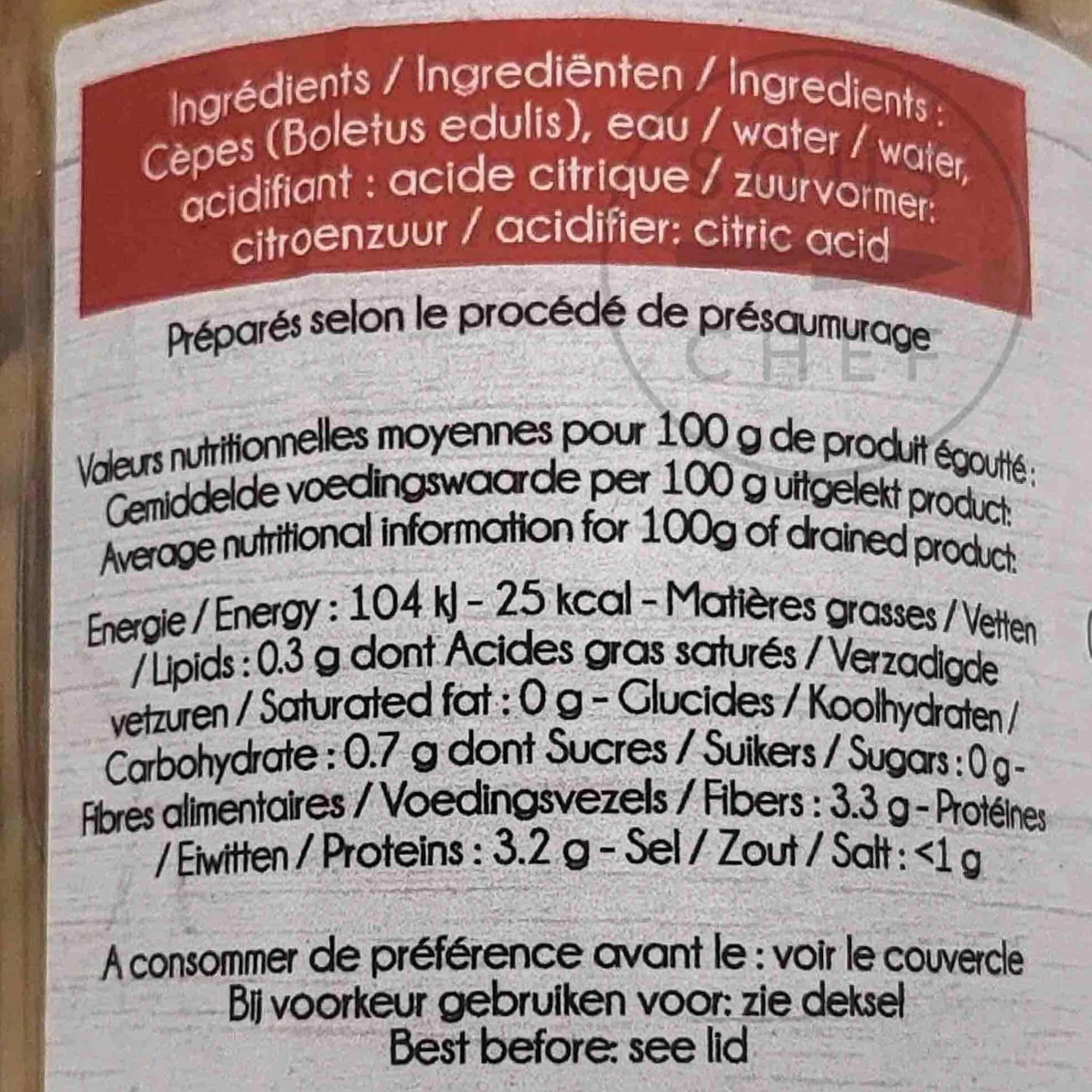 Sabarot Porcini Mushrooms, 185g Sale