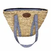 Les Jardin de la Comtesse Sac de Plage Riviera Blue Stripe Picnic Tote, 4 Person Sale