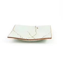 Kiji Stoneware & Ceramics Sakura Blossom Square Plate Online
