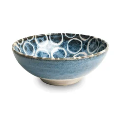 Kiji Stoneware & Ceramics Sakuru Bowl, Blue, 21.5cm Best