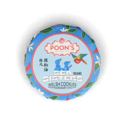 Sea Sisters x Poon's Limited Edition Welsh Cockles in Chilli Oil, 115g Sale