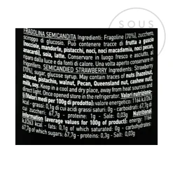 Pariani Semi-Candied Wild Strawberries, 260g