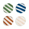 &Klevering Set of 4 Abstract Stripe Side Plates, 18cm Discount