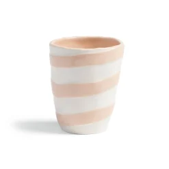 &Klevering Set of 4 Abstract Stripe Tumblers, 10cm Sale