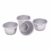 Kitchencraft Set of 4 Anodised Mini Pudding Moulds Hot