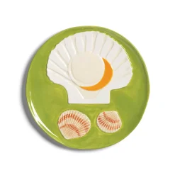 &Klevering Set of 4 Assorted Seafood Side Plates, 16cm Sale