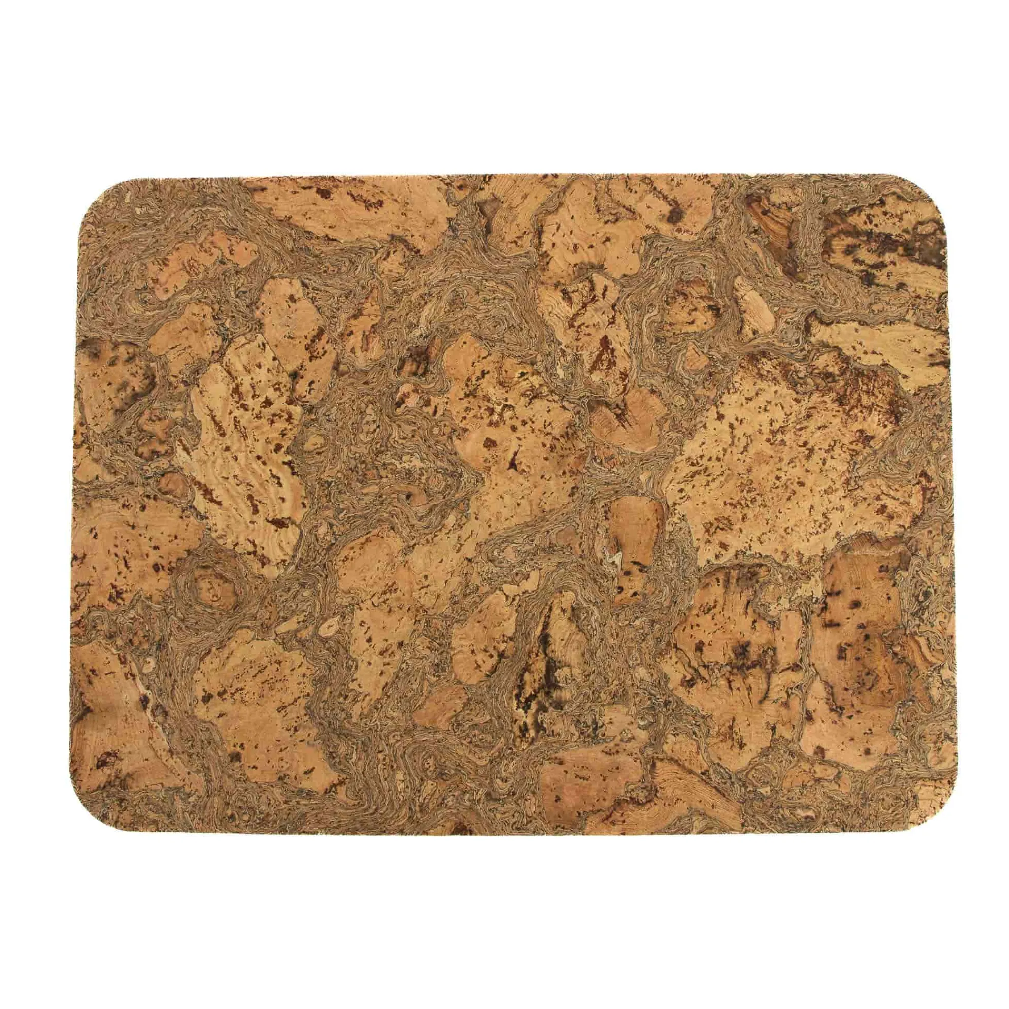 Liga Set of 4 Marbled Cork Rectangle Placemats, 40cm Sale