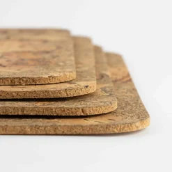 Liga Set of 4 Marbled Cork Rectangle Placemats, 40cm Sale