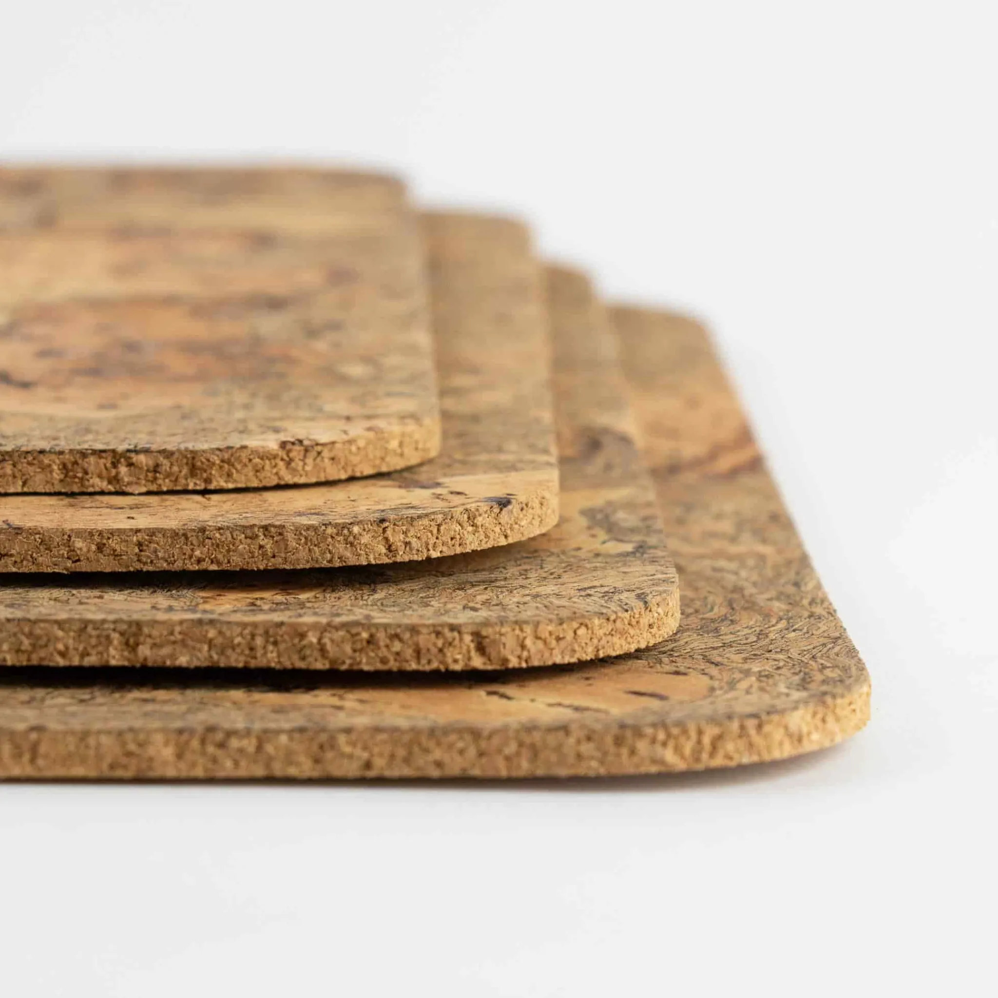 Liga Set of 4 Marbled Cork Rectangle Placemats, 40cm Sale