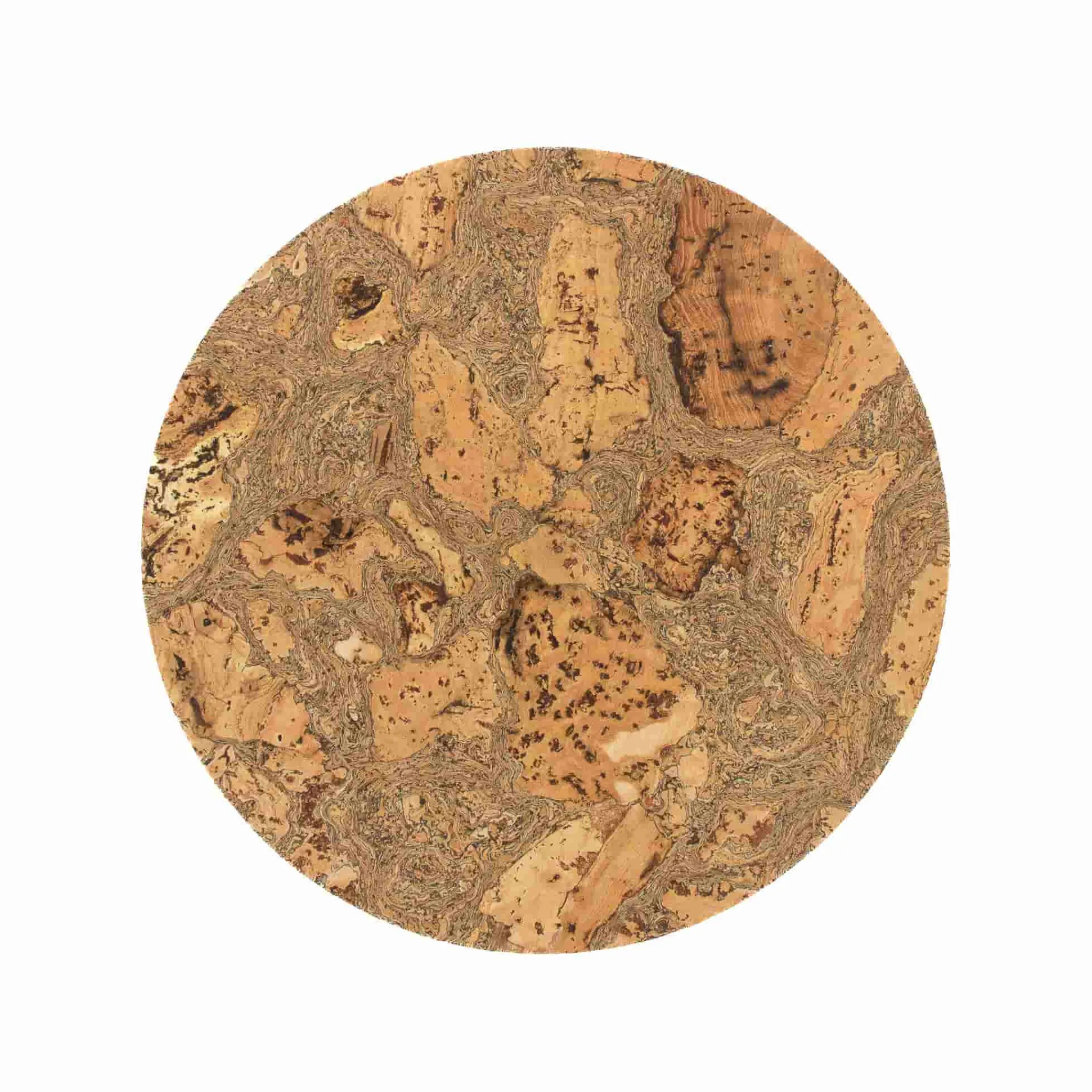 Liga Set of 4 Marbled Cork Round Placemats, 30cm Online