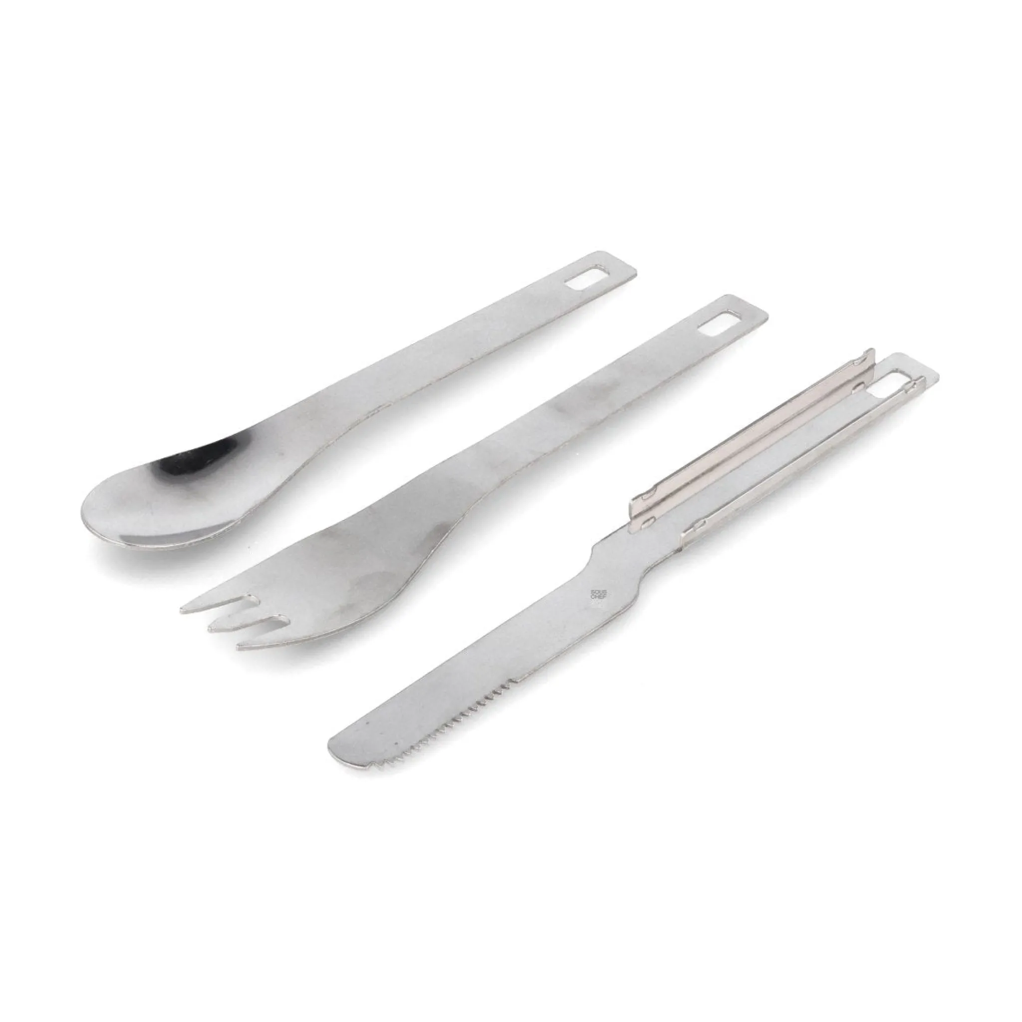 Le Brun Set of 10 Stainless Steel 3 Piece Canape Utensil Kits Clearance