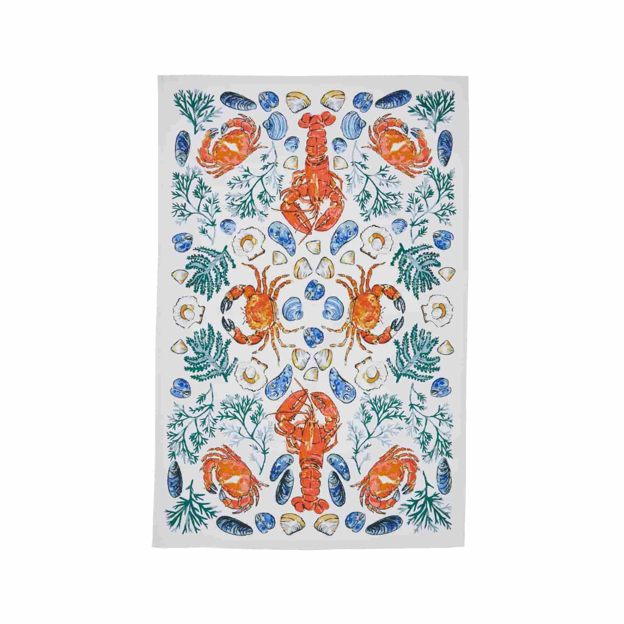 Ulster Weavers Shellfish Cotton Tea Towel Hot