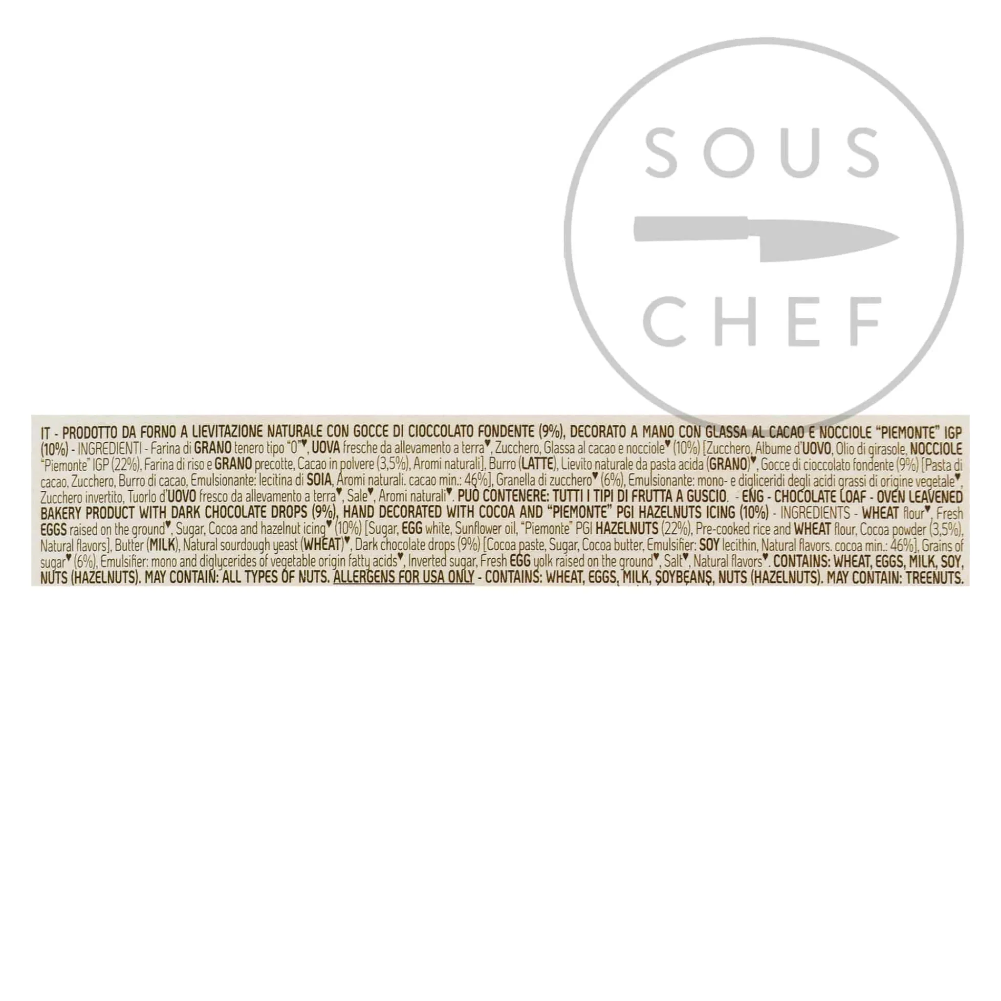 Loison Short Dated Chocolate Filone, 500g