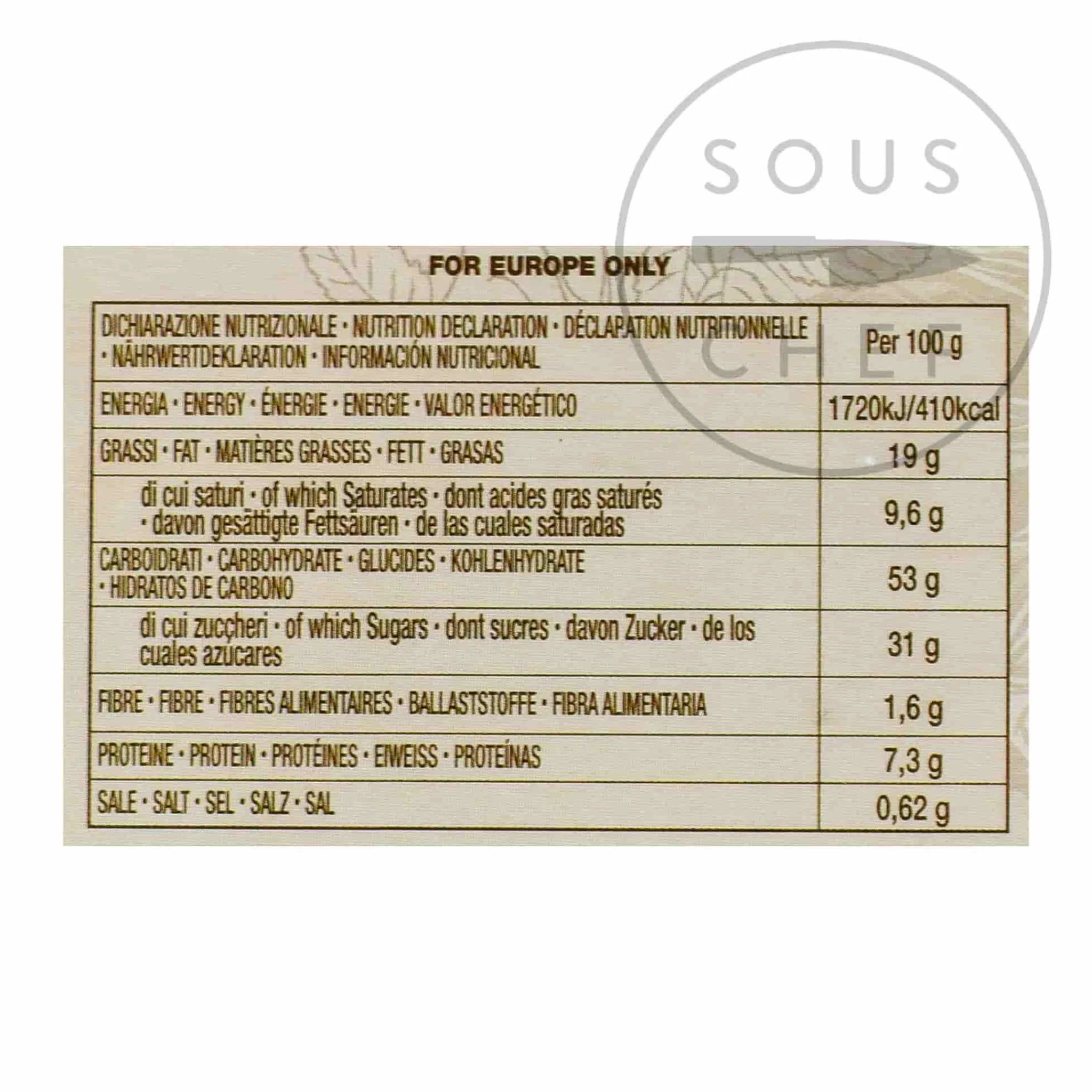 Loison Short Dated Chocolate Filone, 500g