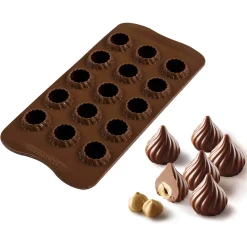 Silikomart Silicone Flame Chocolate Mould, 8ml Best