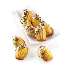 Silikomart Silicone Madeleine Mould, 9 Madeleines Discount
