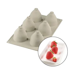 Silikomart Silicone Strawberry Dessert Mould, 95ml Sale