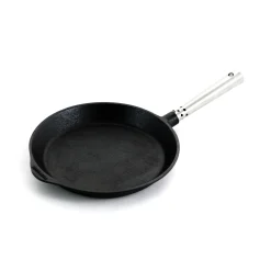 Skeppshult Professional Cast Iron & Stainless Steel Frying Pan Hot