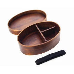 Hakoya Small Wooden Bento Box, 480ml Outlet