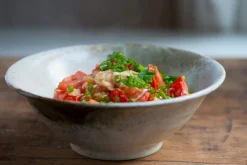 Kiji Stoneware & Ceramics Small Yukishino Ramen Bowl, 19.5cm Clearance