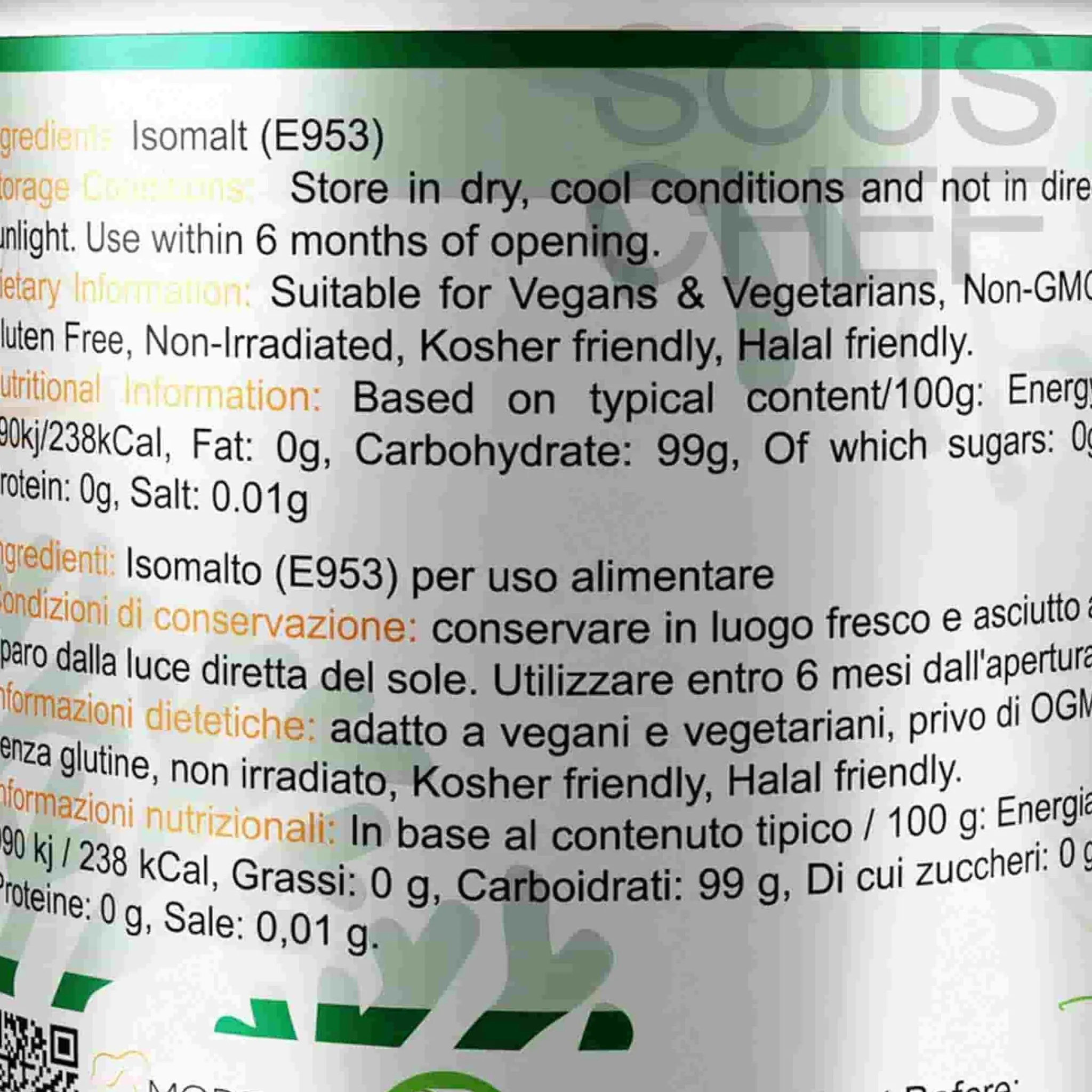 Special Ingredients Isomalt Powder, 250g